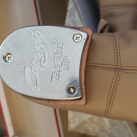 Capezio Caramel Flex Master Tap Shoe Size 11.5M - Picture 8 of 9